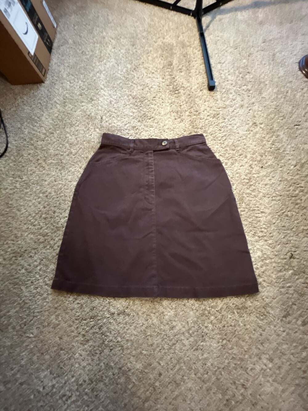 Talbots Brown Skirt